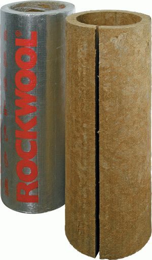 Цилиндр ROCKWOOL кашированный фольгой 25х114 (5 м в упак.)