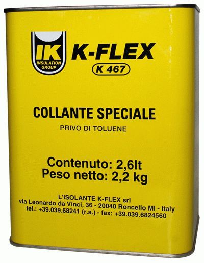 Клей K-FLEX K 467 2,6 л (6 шт. в упак.)